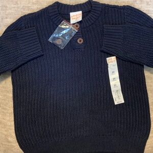 Jumping Beans Navy Blue Kids Sweater